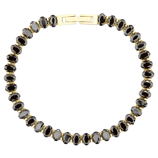 Belle Armband (dark stones) - BLAIR