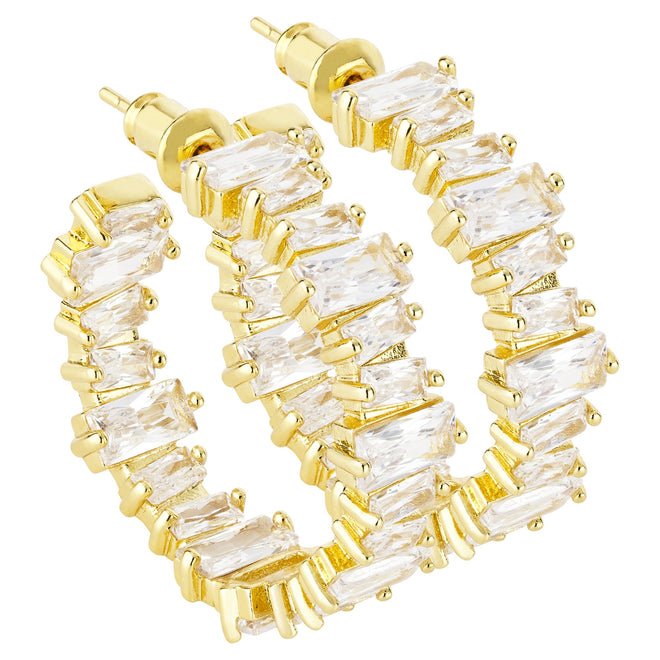 CRYSTAL HOOPS - BLAIR