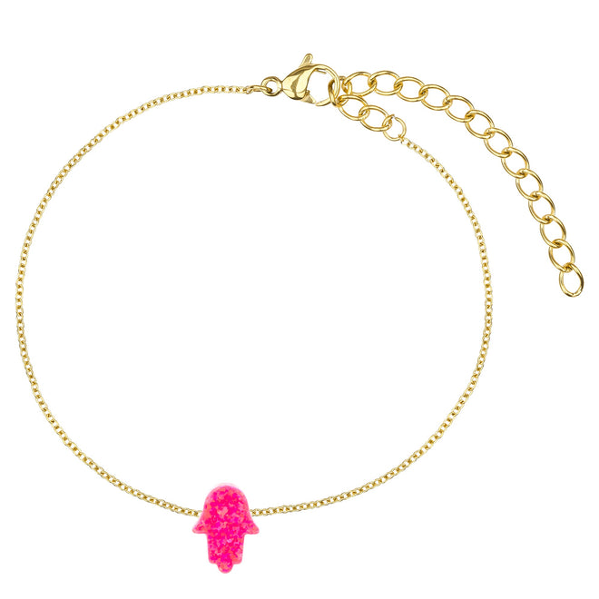 Hamsa Armband (pink) - BLAIR