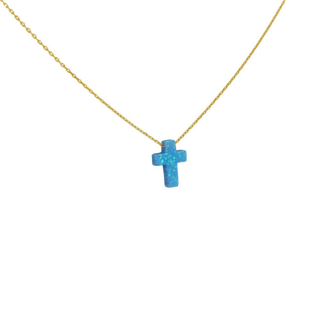 Faith Halskette (Spirit Azul - Echtgold)