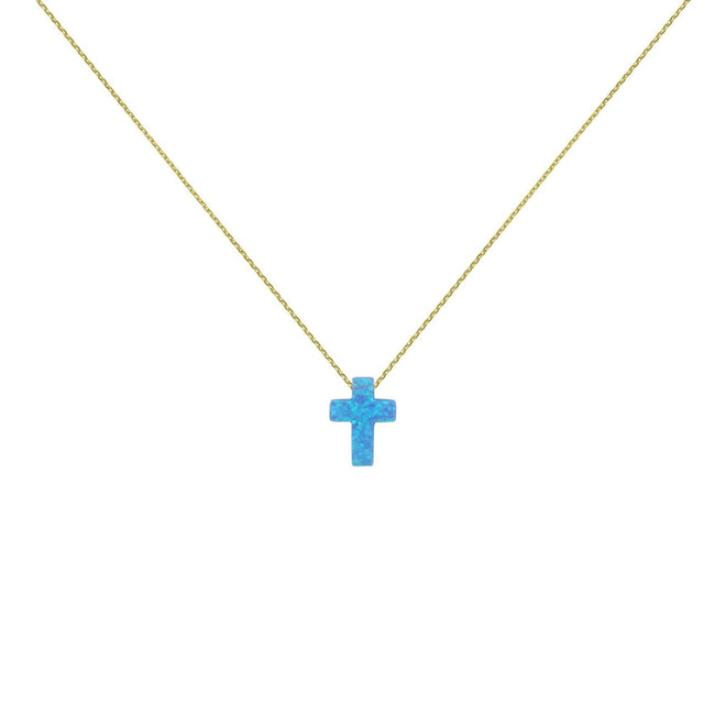 Faith Halskette (Spirit Azul - Echtgold)