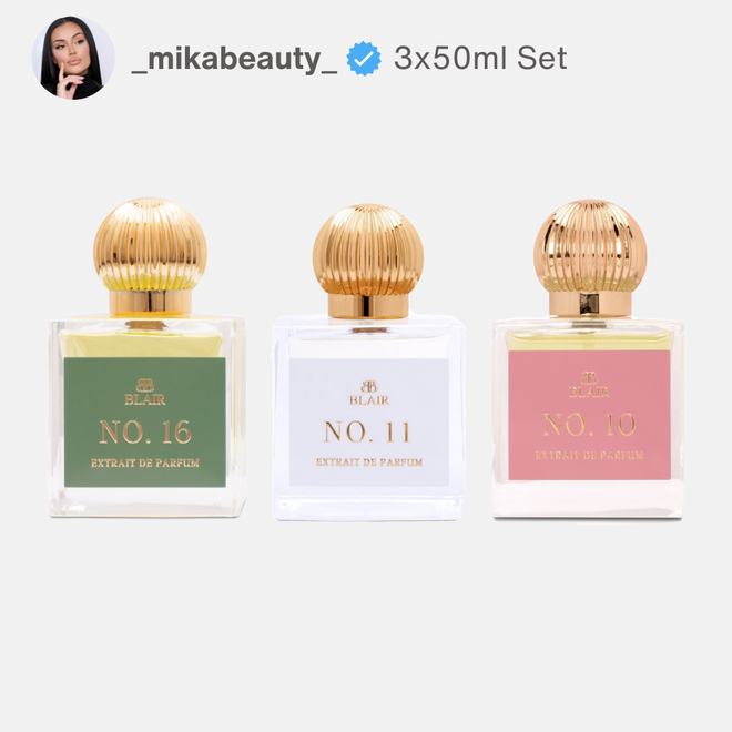 3x 50ml Duft Bundle: Extrait de Parfum